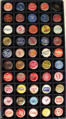 50 CORKLINED BEER BOTTLE CAP CROWN BLATZ FALLS CITY COOK'S LIBERTY RAHR'S STAG++