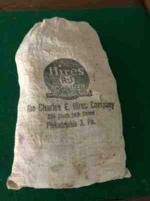 Bag of HIRES Root Beer Soda Bottle Cap Crown Milwaukee, Wisc. cork Caps 100+