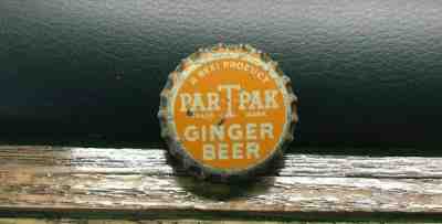 UNUSED NEHI PAR-T-PAC GINGER ALE SODA POP BEVERAGE CORK BOTTLE CAP / CROWN 