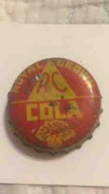 VINTAGE RC ROYAL CROWN COLA SODA BOTTLE CAP WITH SOUTH CAROLINA TAX STAMP•LOOK•