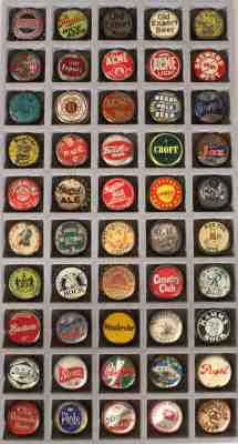 50 CORK LINED BEER BOTTLE CAP CROWN IMPERIAL RIEDLE'S ACME BUTTE FALLS CITY KOCH