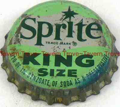 Unused 1950s 1¢ Squirt Soda Cork Crown Tavern Trove