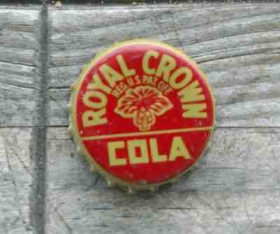 1930's Royal Crown  Soda Cork-Lined  BOTTLE CAP SC382 SOUTH CAROLINA TAX STAMP