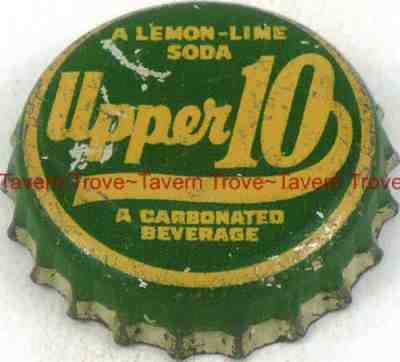 Nice 1940s GEORGIA Columbus Nehi UPPER 10 SODA Cork Crown Tavern Trove