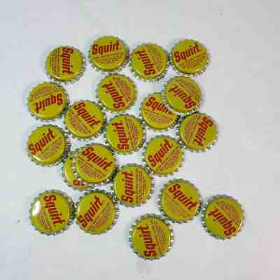 SQUIRT MA Crown Vintage Unused Bottle Caps Collect Craft Metal