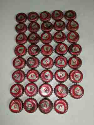 Cork Lined Soda Beer Bottle Cap Crown Detroit Michigan coke Pepsi diet rite 