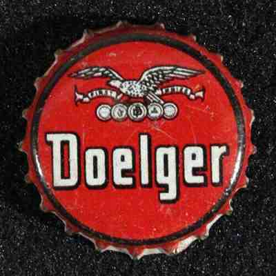 PETER DOELGER CORK BEER BOTTLE CAP CROWN HARRISON, NEW JERSEY NJ EAGLE NEW YORK+