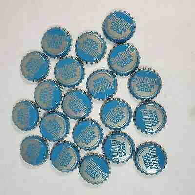 Suncrest Cream Soda  PA Crown Vintage Bottle Caps Collect Craft Metal
