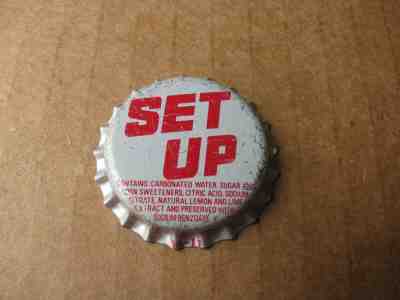 UNUSED SET UP SODA BOTTLE CAP NATIONAL BOT SAGINAW MICHIGAN MI VINTAGE CROWN 