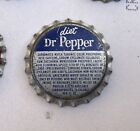 DIET Bottle cap crown Dr pepper SODA can ACL cone top flat tin royal ARMSTRONG