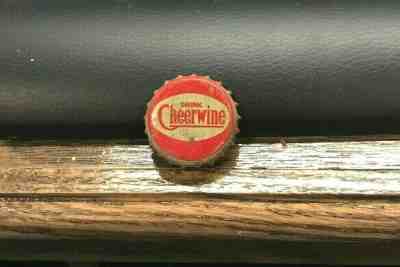 VINTAGE CHEERWINE SODA POP BEVERAGE CORK BOTTLE CAP CROWN CHARLOTTE SALISBURY NC