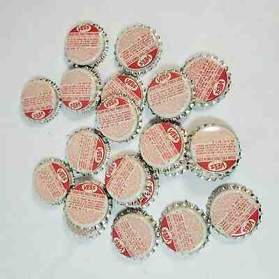 Vess Sugar-Free Fruit Punch Soda Crown Vintage Bottle Caps Collect Craft 