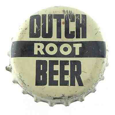 Vintage Dutch Root Beer Bottle Cap Crown Cork Liner Macdonald Son North Bay M960