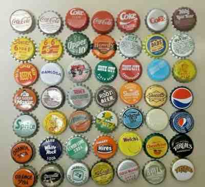 98 different Bottle Caps crowns - SODA MIXED LOT 5