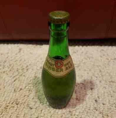 RARE Pabst Dry Ginger Ale Prohibition Unopened Bottle w/ Original Cork Crown Cap