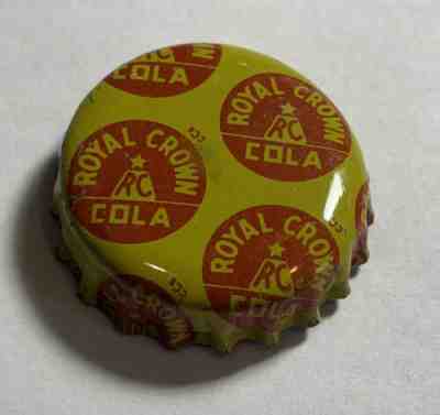 Royal Crown Cola Wartime Cork Bottle Cap