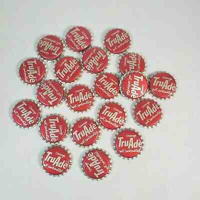 Orange TruAde Crown Vintage Bottle Caps Collect Craft Metal