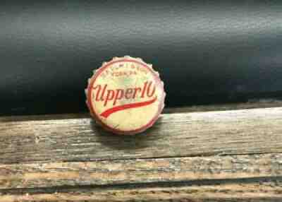 VINTAGE UPPER 10 SODA POP BEVERAGE CORK BOTTLE CAP / CROWN PLITT & SON YORK PA