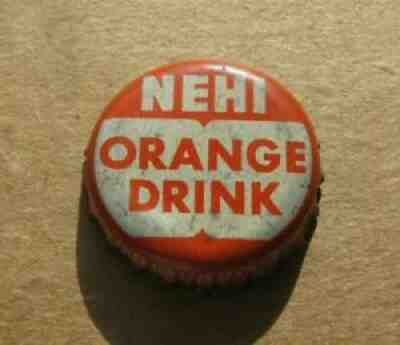 NEHI ORANGE DRINK SODA CORK BOTTLE CAP ROYAL CROWN BOT COLUMBUS GA GEORGIA CAP