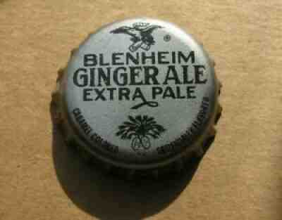 BLENHEIM GINGER ALE SODA BOTTLE CAP SOUTH CAROLINA SC TAX VINTAGE 1970'S era