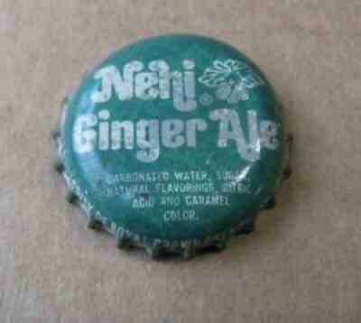 NEHI GINGER ALE CAP 2 VINTAGE 1970/80 ERA SODA SOUTH CAROLINA SC TAX COLUMBUS GA