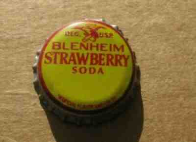 BLENHEIM STRAWBERRY SODA BOTTLE CAP SOUTH CAROLINA SC VINTAGE 1970'S/80'S