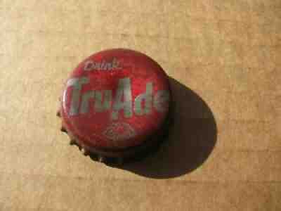 DRINK TRU ADE SODA CORK BOTTLE CAP SOUTH CAROLINA SC TAX VINTAGE COLLECTIBLE