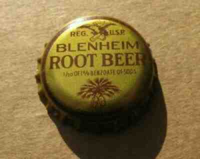 BLENHEIM ROOT BEER SODA BOTTLE CAP SOUTH CAROLINA SC TAX VINTAGE 1970'S/80'S