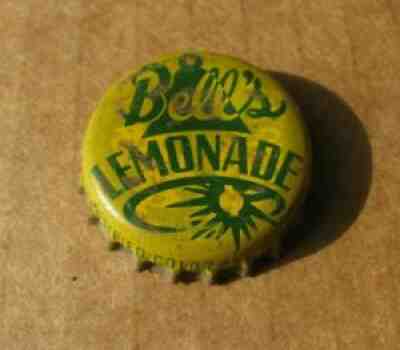 BELL'S LEMONADE CORK SODA CAP PARIS KENTUCKY KY VINTAGE COLLECTIBLE CROWN RARE