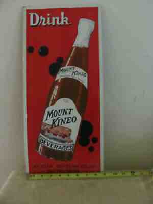 Vintage Mount Kineo Soda Beverage Sign