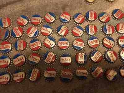 Vintage Pepsi Cola cork unused SODA BOTTLE CAP Lot Of 40 Pepsi New