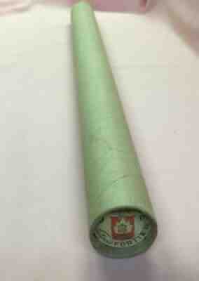 FULL TUBE OF VINTAGE DAIRY MILK BOTTLE CAPS CREAM 'Fortier Levis' QUEBEC L@@K!