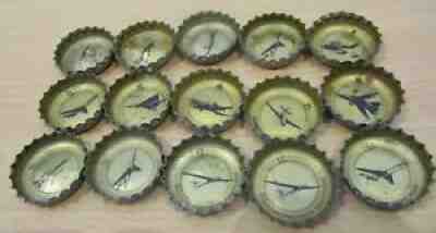 Vintage Coca Cola, Fanta & Sprite Crown Caps SOUTH AFRICA - Aeroplanes