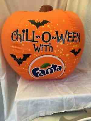 Vintage Fanta Pumpkin ð??? Inflatable Brand New