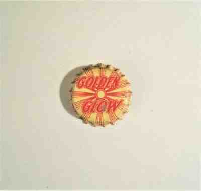~GOLDEN GLOW~ Cork Beer Cap Bottle Cone Top Can Crown California CA ~~UNUSED~~