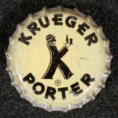 KRUEGER PORTER K-MAN UNUSED CORK BEER BOTTLE CAP NEWARK, NEW JERSEY NJ CROWN OLD