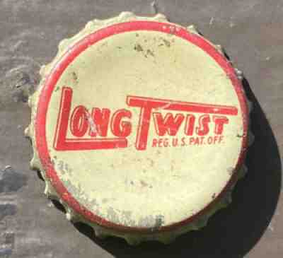 ANTIQUE 1920's LONG TWIST CORK-LINED WHS CROWN SODA BOTTLE CAP NEHI COLUMBUS GA