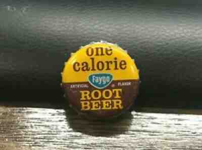 VINTAGE FAYGO ROOT BEER SODA POP CORK BOTTLE CAP / CROWN DETROIT MI