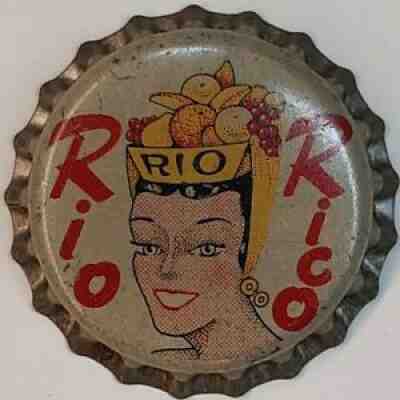 RIO RICO SODA Bottle Caps Crown UNUSED CORK Cap