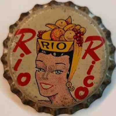RIO RICO SODA Bottle Caps Crown UNUSED CORK Cap