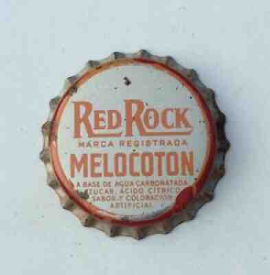 bottle cap crown Red Rock Melocoton SODA can ACL flat top cone Spanish Atlanta