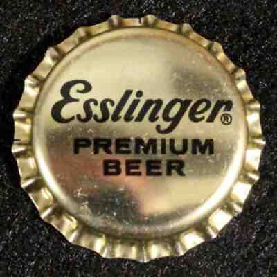 ESSLINGER PREMIUM BEER PLASTIC BOTTLE CAP PHILADELPHIA, PENNSYLVANIA CROWN PENN+