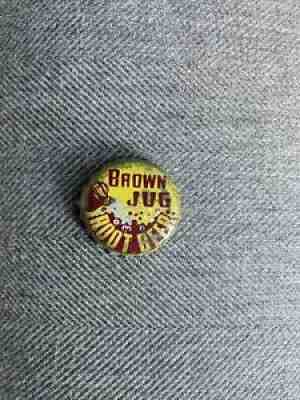 Brown Jug Root Beer - Rarer Version - Cork Vintage bottle cap crown