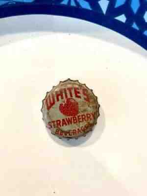 Whites strawberry CORK LINE BOTTLE CAP CROWN WHS Fruit Pop Soda Beverages