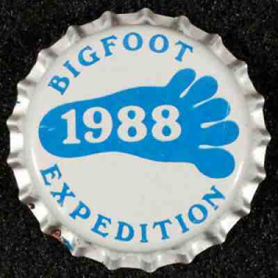 BIG FOOT 1988 PLASTIC BOTTLE CAP SIERRA NEVADA CALIFORNIA MICRO SET CROWNS PALE+