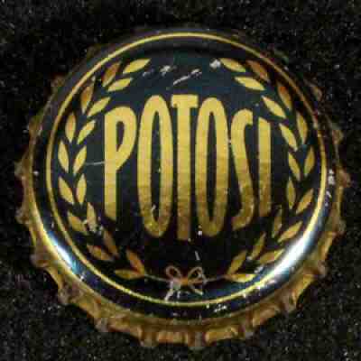 POTOSI â?¢BLUE & GOLDâ?¢ CORK LINED BEER BOTTLE CAP WISCONSIN CROWN WISC WI VINTAGE+