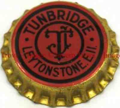 1930s LEYTONSTONE ENGLAND J. Tunbridge Mineral Water? Bottling Cork Crown