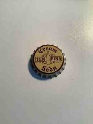 Ten Pins Cream Soda ACL Soda Bottle Cap