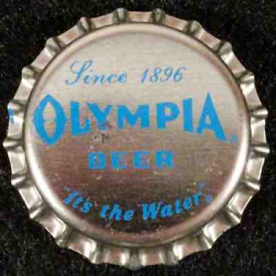 OLYMPIA PLASTIC LINED BEER BOTTLE CAP #22 TUMWATER WASHINGTON OLY CROWN~~VINTAGE