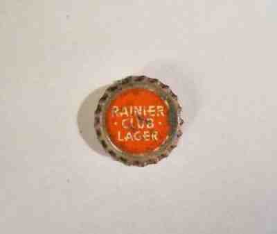~RAINIER CLUB LAGER~ Cork Beer Cap Rainier San Francisco California ~~TOUGH~~